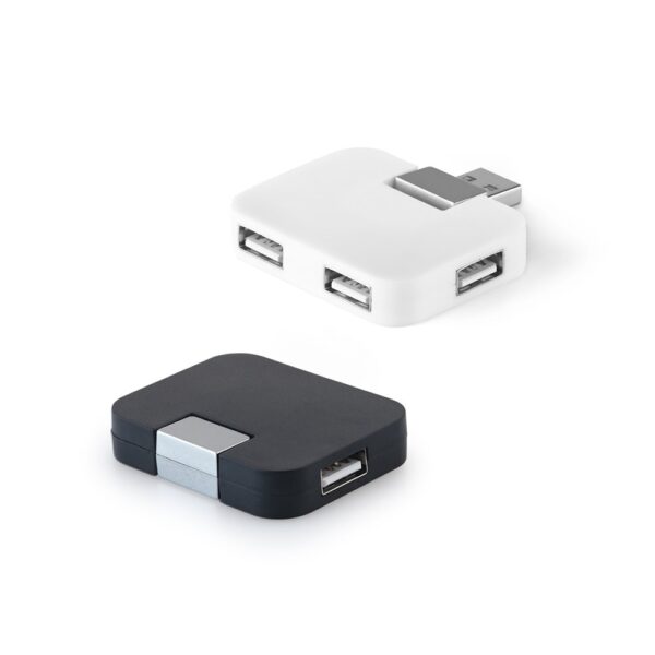 JANNES. HUB cu 4 porturi USB-A în ABS